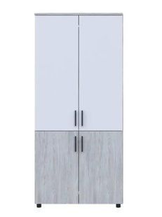 Шафа для одягу Doros Торн Сосна Натті/Білий (DRS-011999)