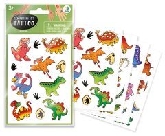 Набір дитячих тимчасових татуювань Dodo Час динозаврів (301104)