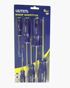 Набір викруток Світязь, 6 шт.