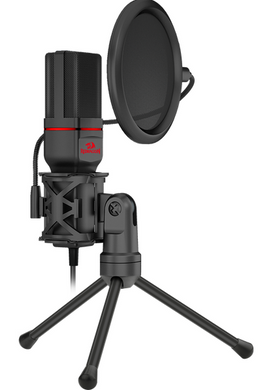 Игровой стрим микрофон Redragon Seyfert GM100 3.5 мм mini-jack (77638)