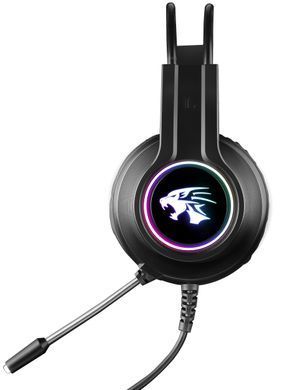 Гарнитура Varr VH8030 Headset USB 2X3.5 MIC RGB Black