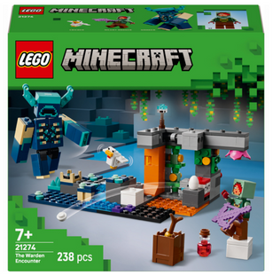 Конструктор LEGO Minecraft Встреча с Боронителем