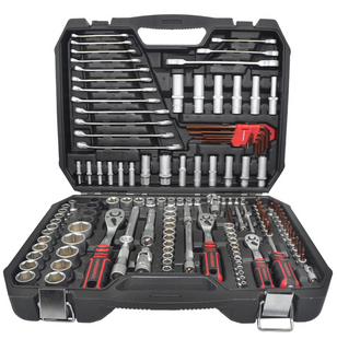 Набір інструментів професiйний 1/2" i 3/8" i 1/4" 150 од. HAISSER