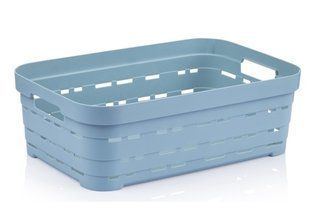 Корзина IDEA HOME 00615 Pyramid Blue 8.2л