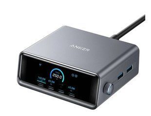 Зарядний пристрій ANKER GaNPrime Charger 250W Black (A2345341)
