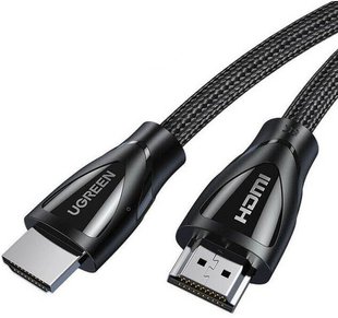 Кабель Ugreen HD140 8K HDMI 2.1 Cable Braided 1.5m (Black)