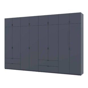 Шафа для одягу Doros Лукас Графіт 4+4 ДСП 360х50х240 DRS-011702 (42005145)