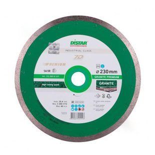 Круг алмазный DISTAR Corona (1A1R) Granite Premium - 230x1,7x25,4