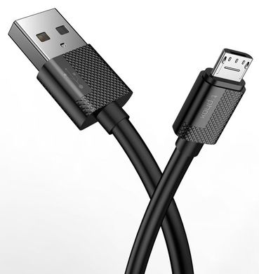Кабель T-Phox Nets T-M801 Micro USB - 0.3m (Чорний)