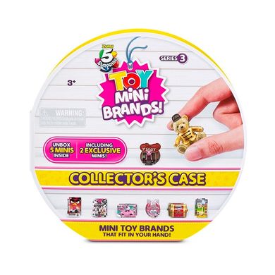Игровой набор Zuru Mini Brands TOY Коллекционный дисплей с 5 фигурками