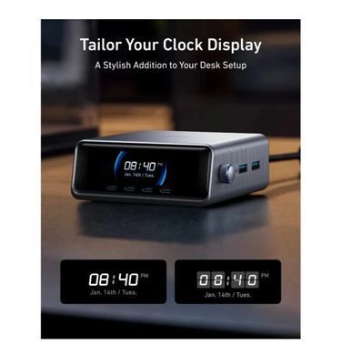 Зарядний пристрій ANKER GaNPrime Charger 250W Black (A2345341)