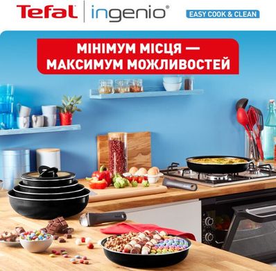 Набір посуду Tefal Ingenio Easy Cook&Clean, 13 пр.(L1539843)