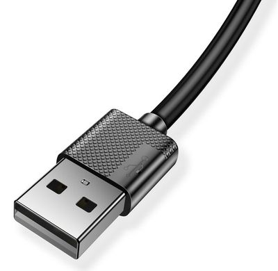 Кабель T-Phox Nets T-M801 Micro USB - 0.3m (Чорний)
