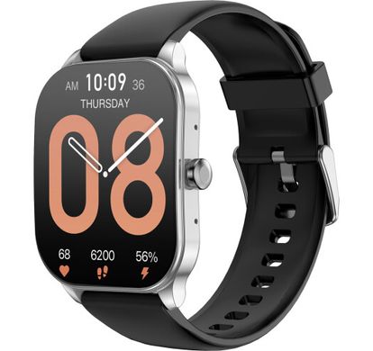 Часы Amazfit Pop 3S Metal Silver (серебряные)