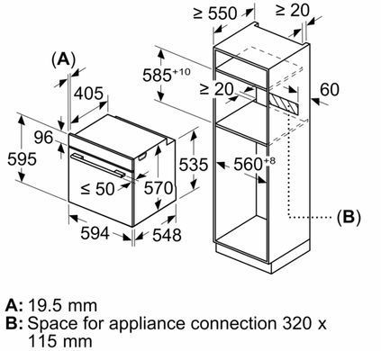 Духова шафа електрична Bosch HBF011BA0Q
