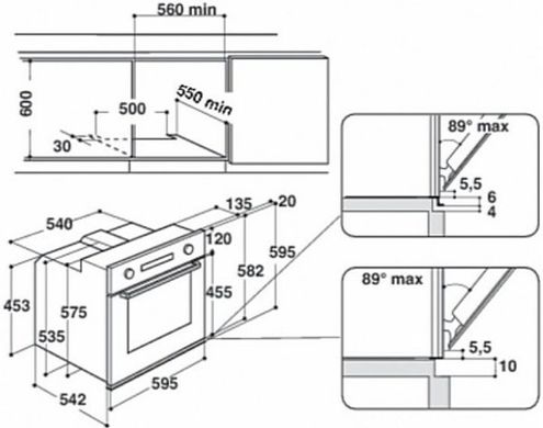 Електрична духова шафа Whirlpool AKP 745 WH