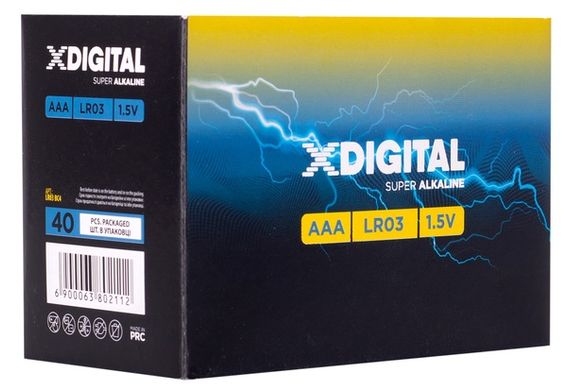 Батарейка X-Digital LR 03 1x4 шт.