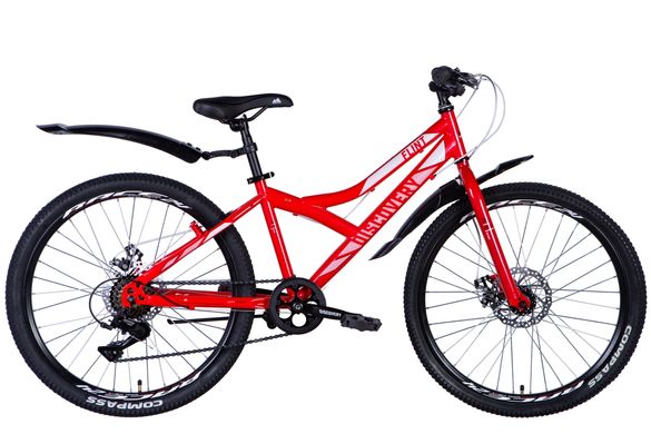 Велосипед ST 24" Discovery FLINT DD 2024 (красный)