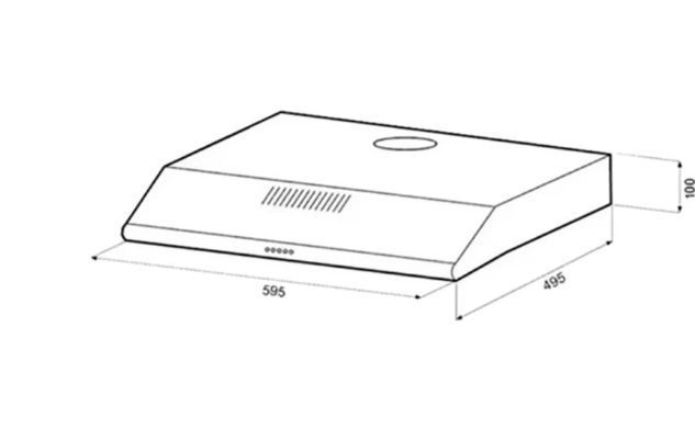 Витяжка Grunhelm GVP 251 B