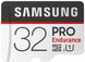 Карточка памяти Samsung microSDHC 32GB PRO Endurance UHS-I (R100, W30MB / s) (MB-MJ32GA / RU) фото 1