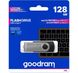 Флеш-пам'ять Goodram UTS3 (Twister) 128GB Black USB 3.2 (UTS3-1280K0R11) фото 2
