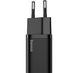 Зарядний пристрій Baseus 20W Super Si USB-C (CCSUP-B01) Black фото 2