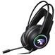 Гарнитура Varr VH8030 Headset USB 2X3.5 MIC RGB Black фото 1