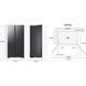 Холодильник SBS Samsung RS57DG400EM9UA фото 6