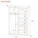 Шафа купе Doros G-Caiser Антрацит/Антрацит (DRS-012245) фото 3