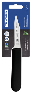 Нож для овощей Tramontina Profissional Master black, 76 мм