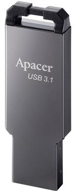 Flash Drive ApAcer AH360 32GB (AP32GAH360A-1) Ashy