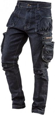 Рабочие штаны 5 карманов Neo Tools DENIM, р XL (81-229-XL)