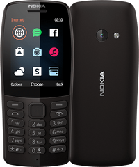 Мобільний телефон Nokia 210 (16OTRB01A02) Black