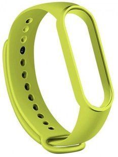 Ремешок Xiaomi Mi Band 5 Yellow green