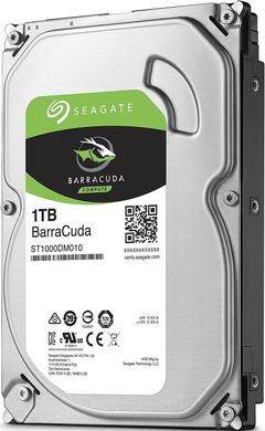 Жорсткий диск Seagate BarraCuda HDD 1TB 7200rpm 64Mb SATAIII ST1000DM010