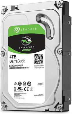 Жесткий диск Seagate BarraCuda HDD 4TB 5400rpm 256Mb SATAIII ST4000DM004