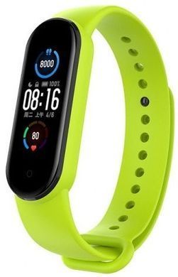 Ремешок Xiaomi Mi Band 5 Yellow green