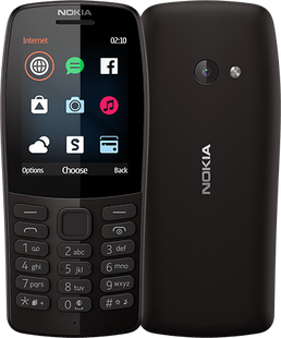Мобільний телефон Nokia 210 (16OTRB01A02) Black
