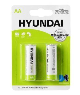 Акумулятор HYUNDAI HR6 2500Mah 2pcs/card