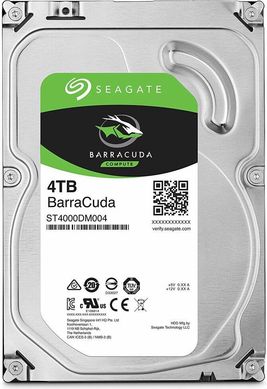Жорсткий диск Seagate BarraCuda HDD 4TB 5400rpm 256Mb SATAIII ST4000DM004