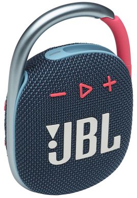 Портативна колонка JBL Clip 4 (JBLCLIP4BLUP) Blue Pink
