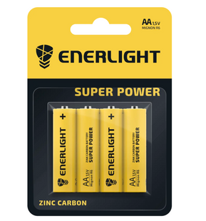 Батарейка ENERLIGHT Super Power AA BLI 4
