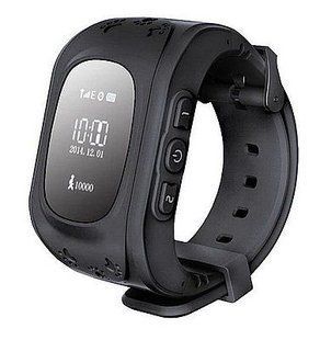 Дитячий годинник з GPS трекером GW300 (Q50) Black