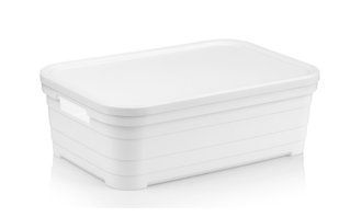 Корзина IDEA HOME 00642 Pyramid White 8.2л