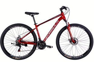 Велосипед AL 29" Formula MOTION DD FR рама-17" червоний з сірим 2026