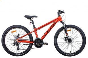 Велосипед 24" Leon JUNIOR AM DD 2021 (червоний)
