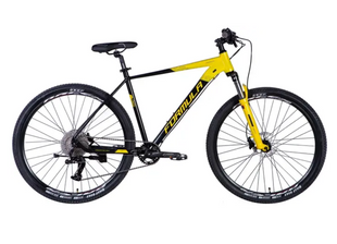 Велосипед AL 29" Formula ZEPHYR 1.0 DD CS рама-19" чорно-жовтий 2024