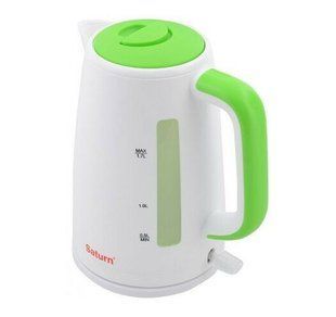 Электрочайник Saturn ST-EK8435U White/Green