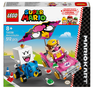 Конструктор LEGO Super Mario Mario Kart &ndash; Wario та King Boo (72038)