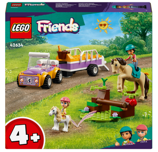 Конструктор LEGO Friends Прицеп для лошади и пони